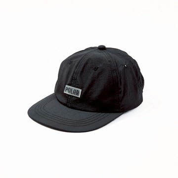 日本限定 POLER FURRY FONT NYLON 6P CAP 六片尼龍帽 / 黑