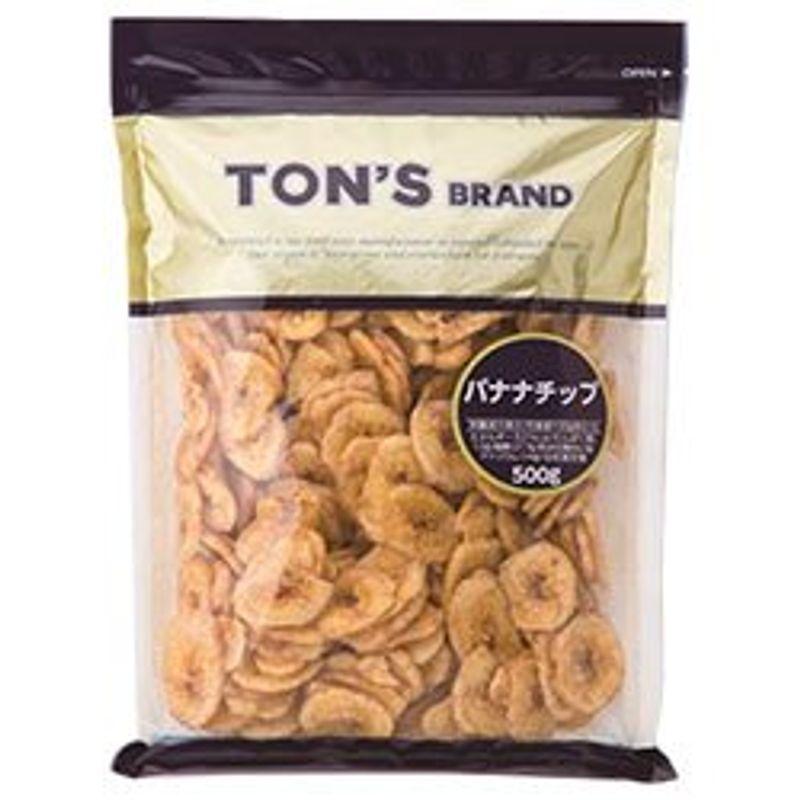 東洋ナッツ トン バナナチップ 500g×10袋入×(2ケース)