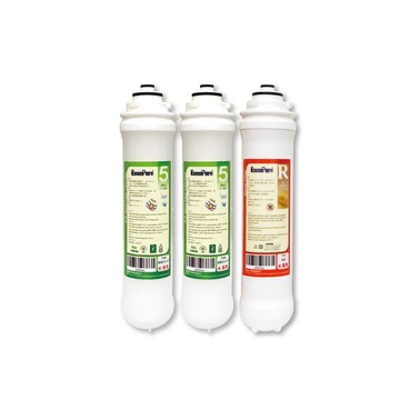 EssenPure TK便捷式前置濾心組(3支組-PPx2+樹脂x1)