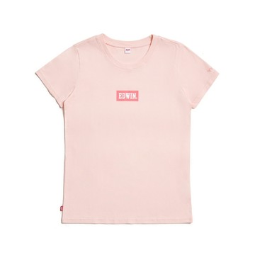 EDWIN｜女裝｜BOX LOGO短袖T恤