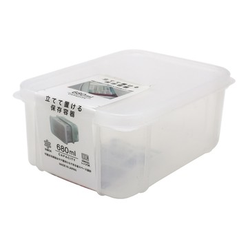 日本製 可直立冷凍保存盒 / 保鮮盒-680ml-3入
