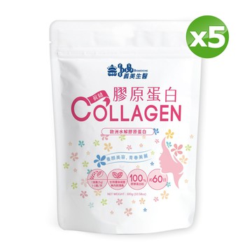 義美生醫 真豬膠原蛋白(300g/袋)x5袋