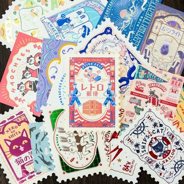 Pinkoi限定版－歐比王燙金明信片全套組