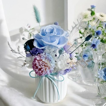 愛情海夢幻花園永生花禮 (贈送5ml香氛油)