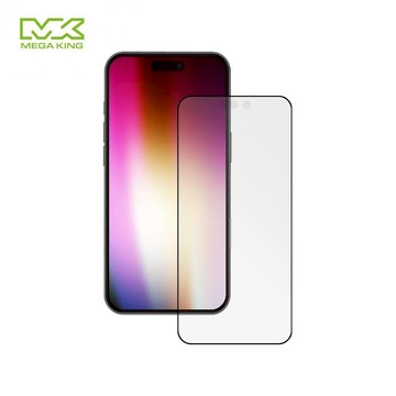 MEGA KING iPhone 16 Pro Max 6.9電競磨砂滿版玻璃保護貼