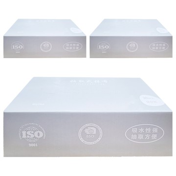 德利生活 懶人抽取式抹布 灰色  20條  3盒