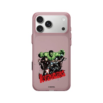 iPhone 17 Pro Max Clear (相機按鈕) 晶醺玫 - 迪士尼-漫威 Marvel - 漫威英雄-復仇者聯盟 Avengers