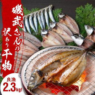 ふるさと納税 国東市 良漁2.3kg!磯武さんの訳あり干物_1020R