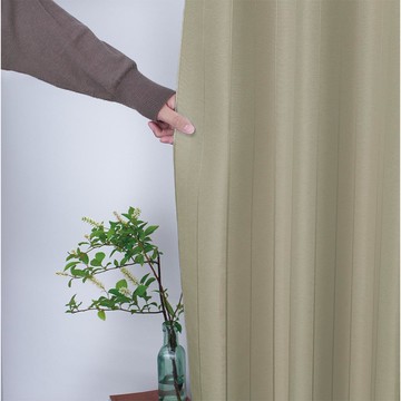 日本隔熱遮光單開窗簾 140X150cm 羅曼金