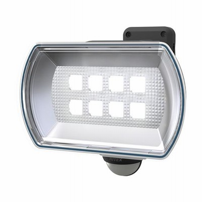 ムサシ/4.5W ワイド フリーアーム式 LED乾電池センサーライト/LED-150