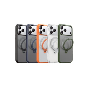 TORRAS Ostand Spin iPhone 17系列 磁吸四象限旋轉支架防摔手機殼