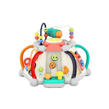 【Hola】益智15合一玩具組/匯樂六面多功能音樂盒