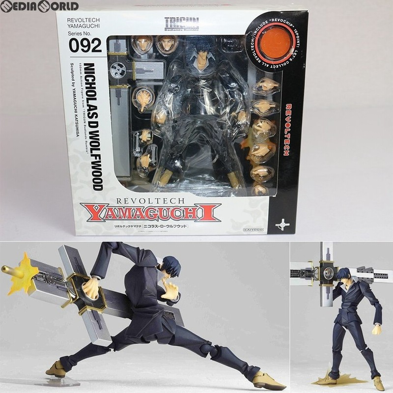 中古即納』{FIG}リボルテックヤマグチNo.92 ニコラス・D・ウルフウッド