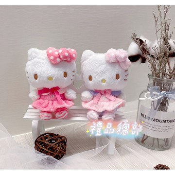 正版Hello kitty吊飾 3英吋 kitty娃娃 kitty玩偶 三麗鷗 Sanrio 生日禮物 kitty小吊飾