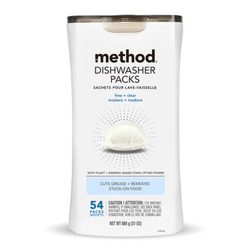 美則潔淨三效聰明洗碗球-無香料54顆入