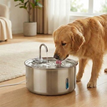 貓咪飲水機自動過濾循環不銹鋼有線插電寵物喂水器智能狗狗飲水器