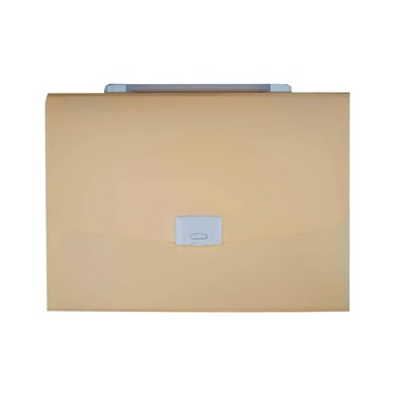 NOVITA-R 攜帶型風琴夾13層  黃色  1本