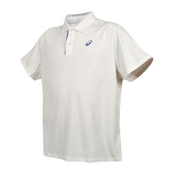 ASICS 男短袖POLO衫-吸濕排汗 運動 上衣 休閒