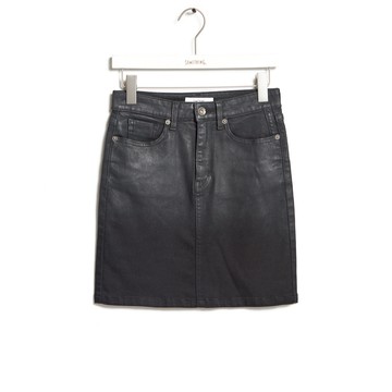 SOMETHING｜女裝｜中腰丹寧短裙