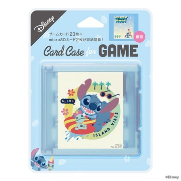 【AS電玩】  PGA 迪士尼 NS2 / NS 遊戲 24入卡帶收納盒【史迪奇】