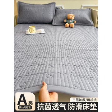A類抗菌夾棉床墊軟墊家用單人防滑褥子席夢思保護墊鋪底墊被床褥