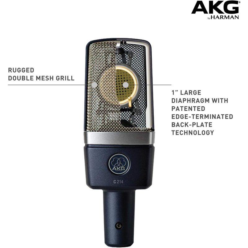 AKG C214 コンデンサーマイク 正規輸入品