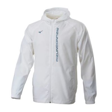 MIZUNO 美津濃 外套 男 運動立領外套 白 32TCA14101E