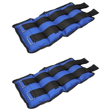綁腿沙袋 Set 透氣吸汗 一對入  37 x 18cm  2.5kg  藍色