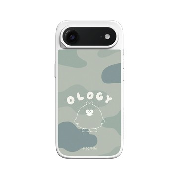 iPhone Air SolidX 白 - 奧樂雞 Ology - 迷彩綠