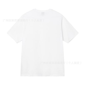 【1】外貿做開的品質2025新款斯圖西短袖T恤270g重磅高品質男女