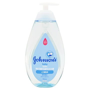 嬌生嬰兒溫和沐浴露 750ml 弱酸性 不流淚配方  1瓶