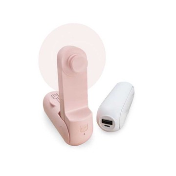 強強滾生活-貓耳小風扇 USB手持風扇 行動電源 隨身小風扇 電風扇