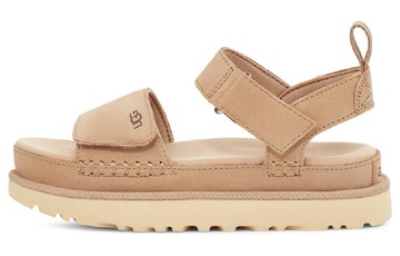 UGG GOLDENSTAR PLATFORM SANDAL DRIFTWOOD WOMEN
