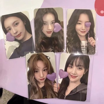 *韓國代購正版*(G)I-DLE六周年女娃飲料卡女娃六周年周邊 雨琦舒華美延米妮小娟