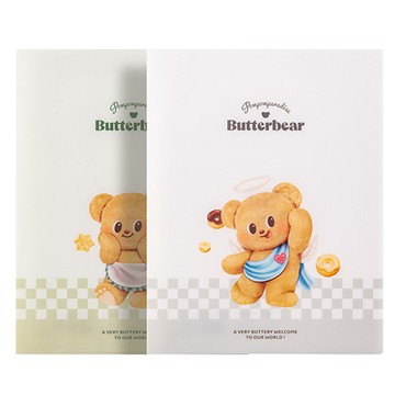 得力Deli butterbear4層文件夾/HY605/A4/混色出貨
