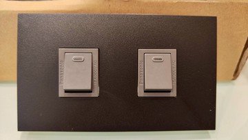Panasonic國際牌日本製so-style二開組3路(無指示燈)黑