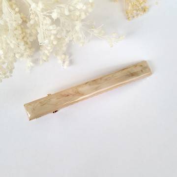 棒棒髮夾咖啡牛奶