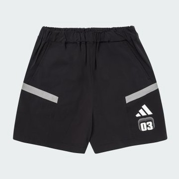 【adidas 愛迪達】 運動短褲 童裝 KH0257