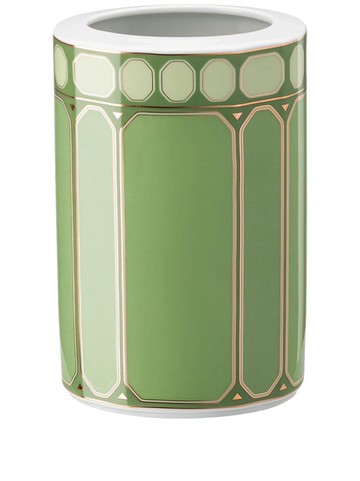 Swarovski - Signum vase (15cm) - unisex - Porcelain - One Size - Green