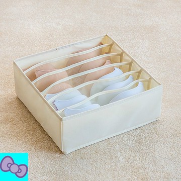 牛津內衣收納盒 胸罩收納盒 有蓋防塵收納盒 衣櫃收納盒 衣廚整理盒 內褲收納盒 襪子收納盒 儲物盒 抽屜收納盒 分格盒