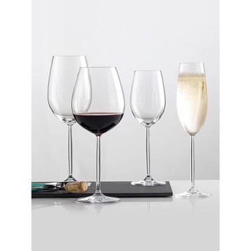 德國進口SCHOTT肖特圣維莎DIVA水晶玻璃高腳紅白葡萄酒杯波爾多杯