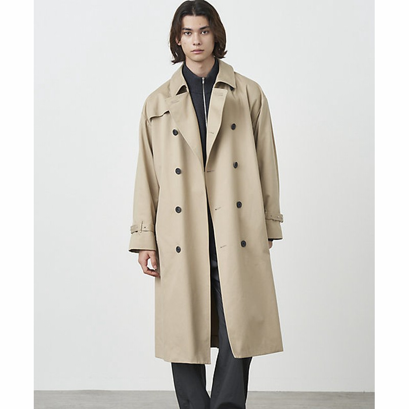 ATON (Women/Men)/エイトン WEST POINT | オーバーサイズトレンチ ...