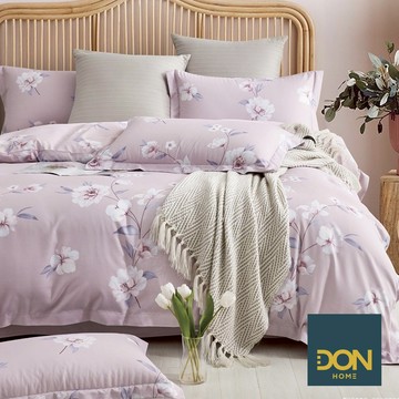 DON 吸濕排汗萊賽爾兩用被床包組｜粉香凝玉｜(雙人/加大)
