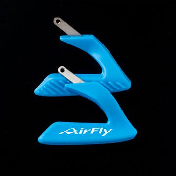 【Airfly】無鼻墊運動眼鏡 客製化配色 專利側托  海水藍  Accumulator Side Pad