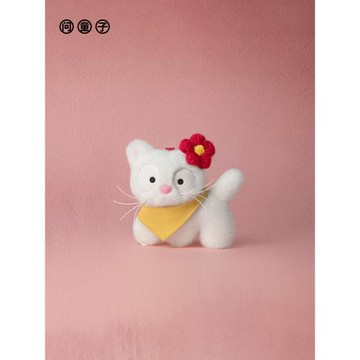 問童子 三腳貓掛偶 毛絨掛件玩具玩偶公仔安撫娃娃禮物掛件