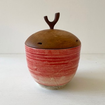 罐子，光面 R，中白色