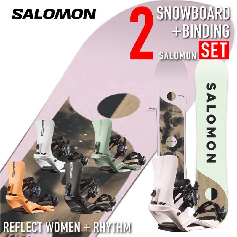 スノーボード 2点セット レディース 2022-23 SALOMON REFLECT WOMEN