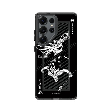 Galaxy S25 Ultra Clear 酷墨灰 - Batman 蝙蝠俠 - 小丑與蝙蝠俠撲克牌