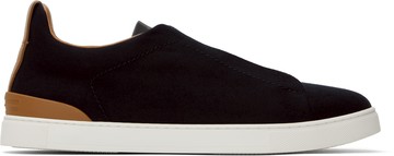 ZEGNA 黑色 #UseTheExisting Wool Triple Stitch 运动鞋