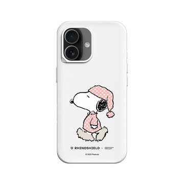 iPhone 17 SolidX 白 - 史努比 Snoopy - Snoopy Go to sleep